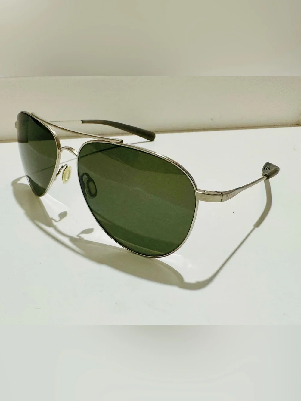 Brand New Costa Unisex Aviator Cook Polarized Sunglass Paladium/Grey Glass 580G